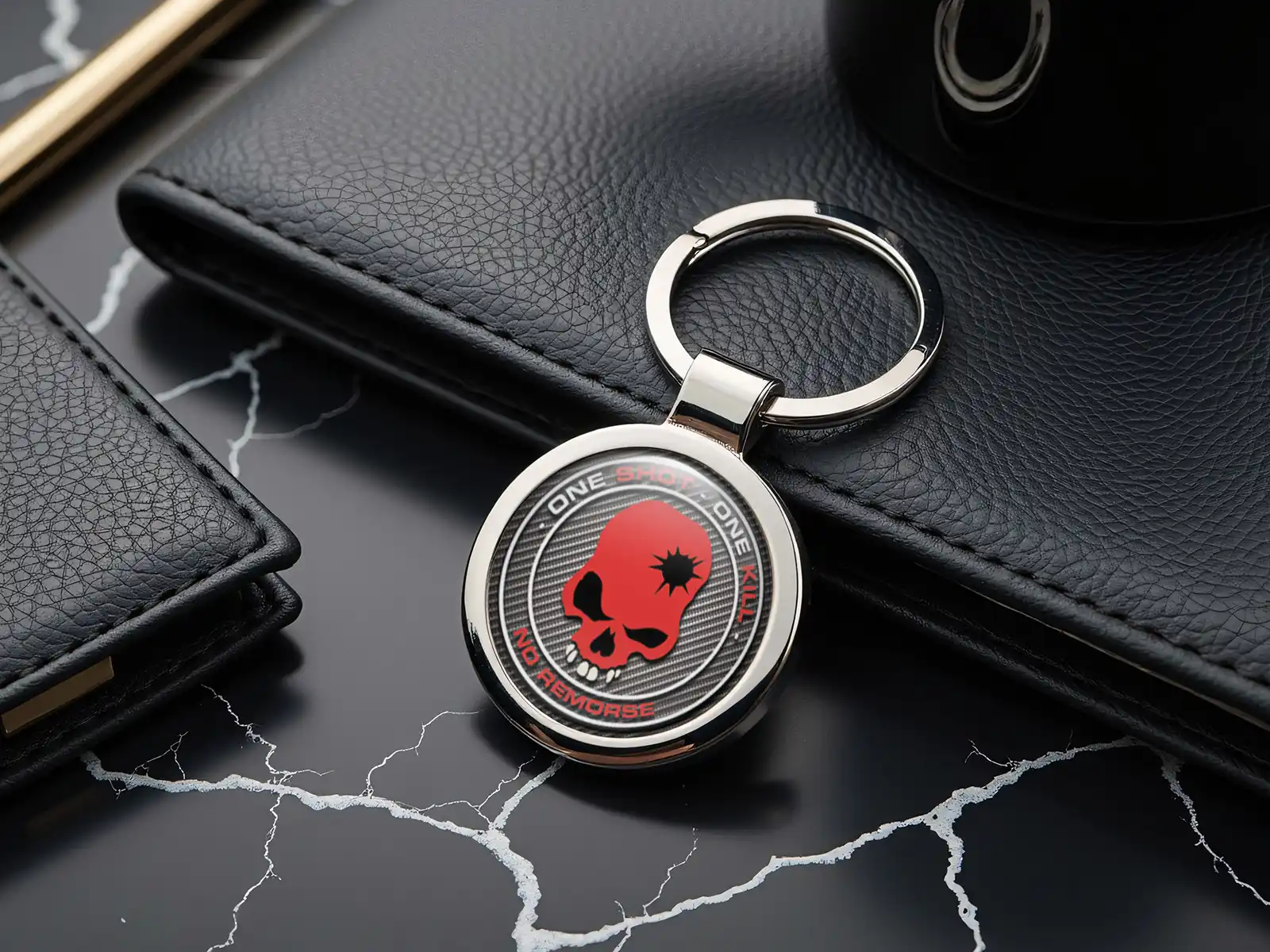 Glossy Keychains Pro Classy Metal Durable